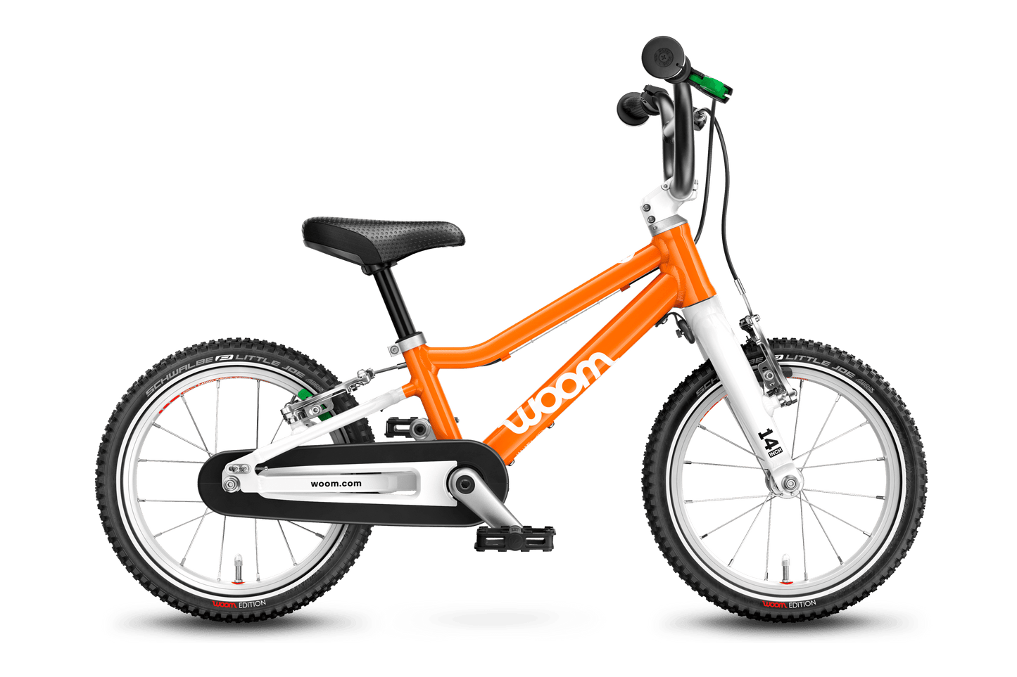 woom ORIGINAL 2 – Ultralight 14" Kids' Bike (Ages 3-4.5 Years) 2025