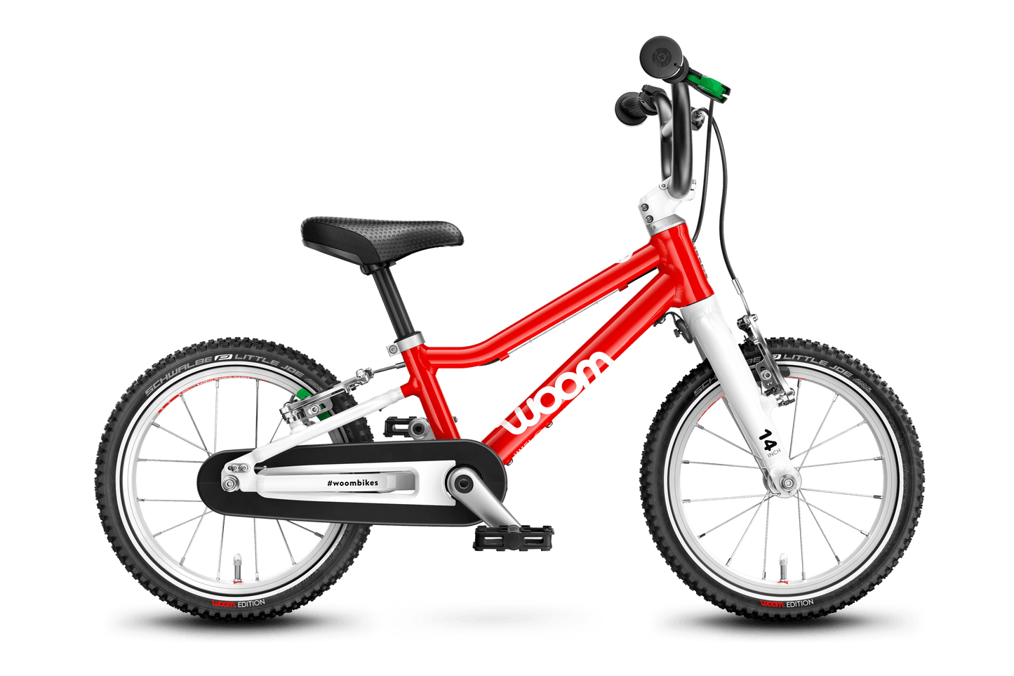 woom ORIGINAL 2 – Ultralight 14" Kids' Bike (Ages 3-4.5 Years) 2025
